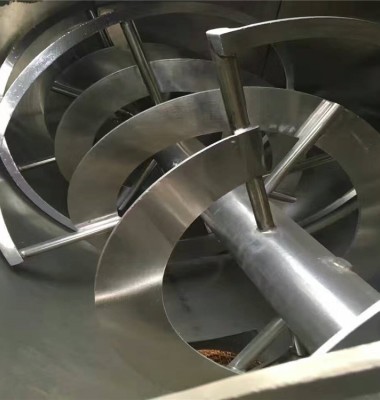 行業(yè)資訊_螺帶混合機的工作原理